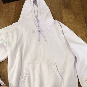 Glossier Light Purple Hoodie